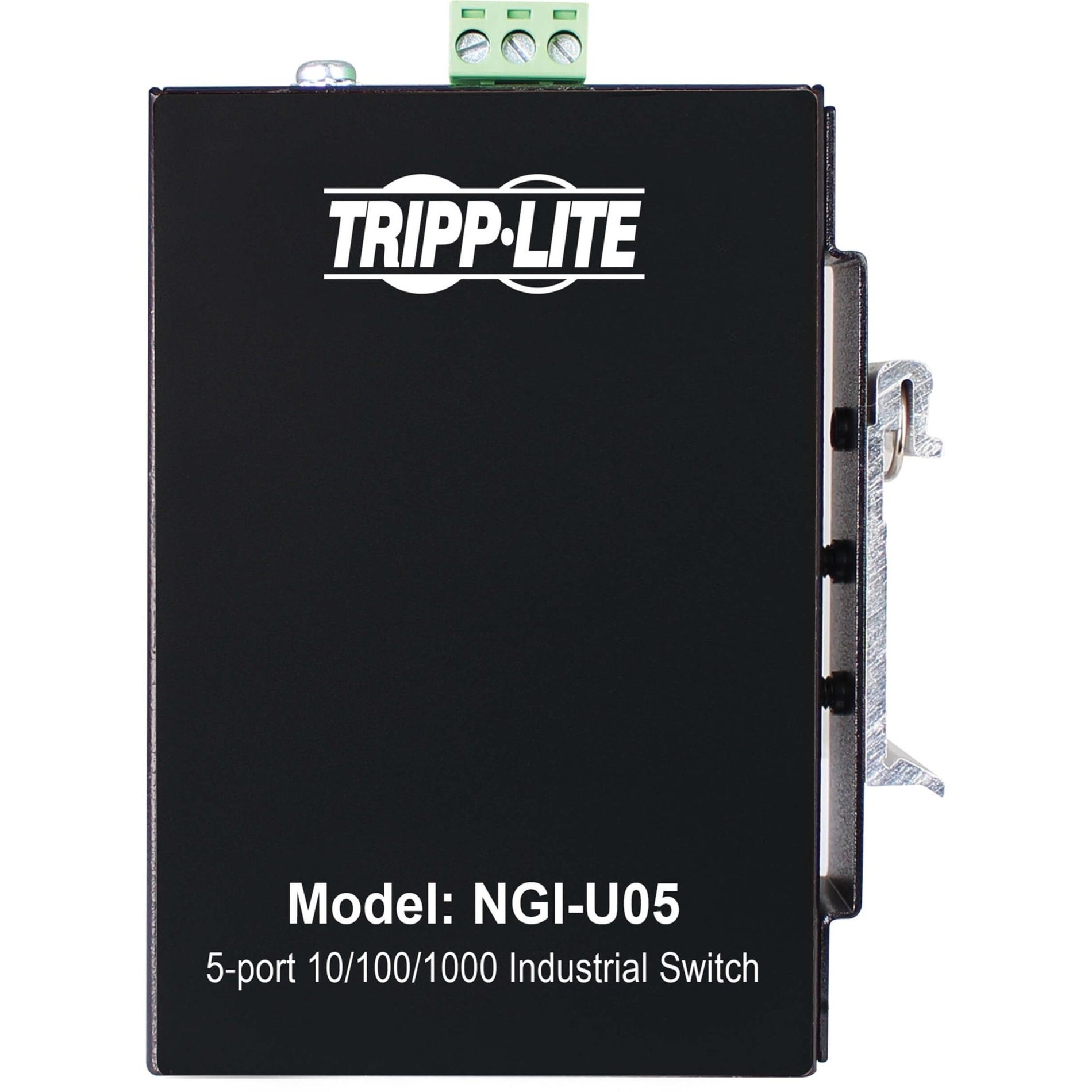 Tripp Lite NGI-U05 Ethernet Switch, Unmanaged 5-Port Industrial 10/100/1000 Mbps TAA