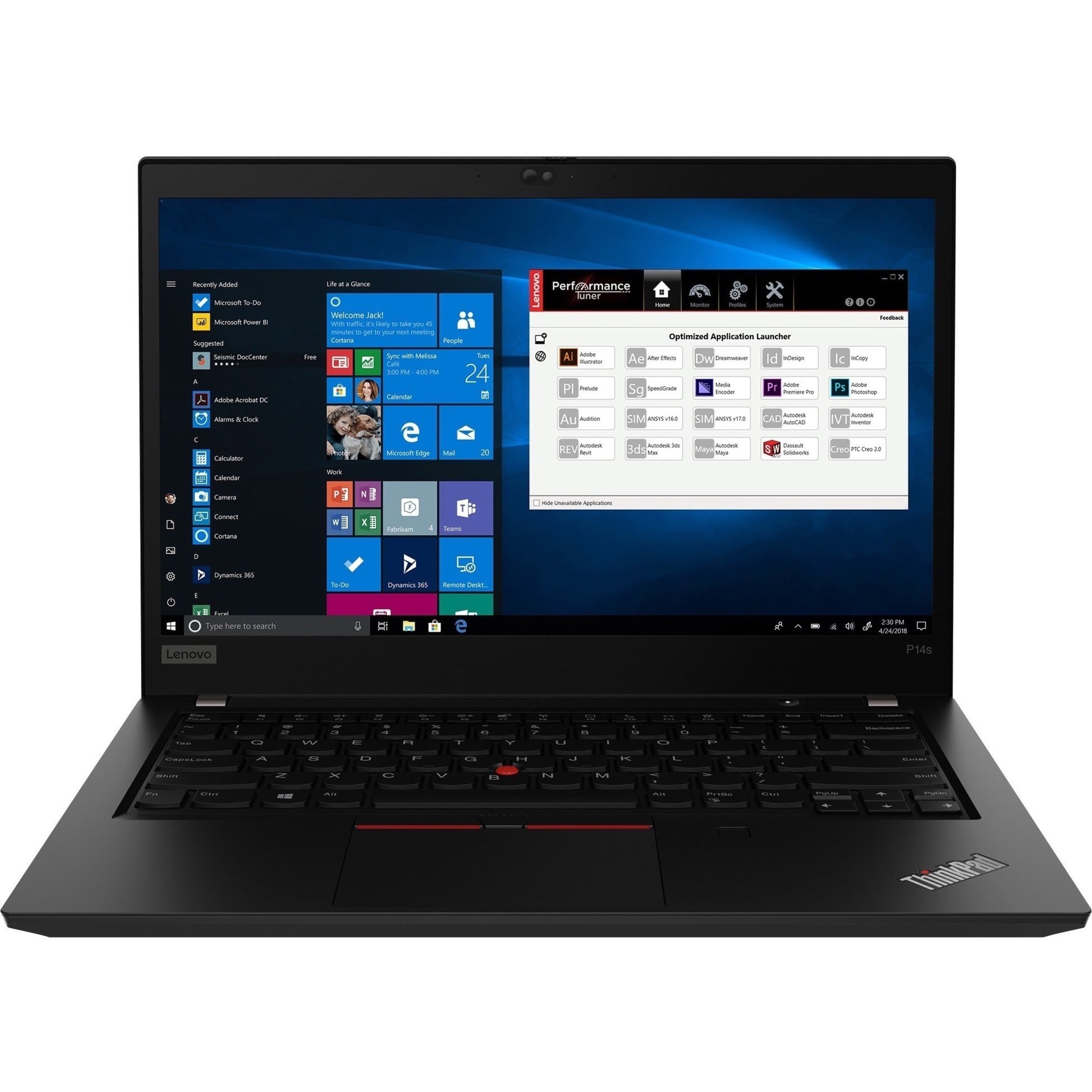 Lenovo 21A0003PUS ThinkPad P14s Gen 2 14 Mobile Workstation, Ryzen 7, 16GB RAM, 512GB SSD, Windows 10 Pro