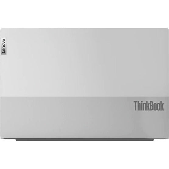 Close-up of Lenovo ThinkBook 15 G3 ACL top cover showing ThinkBook branding