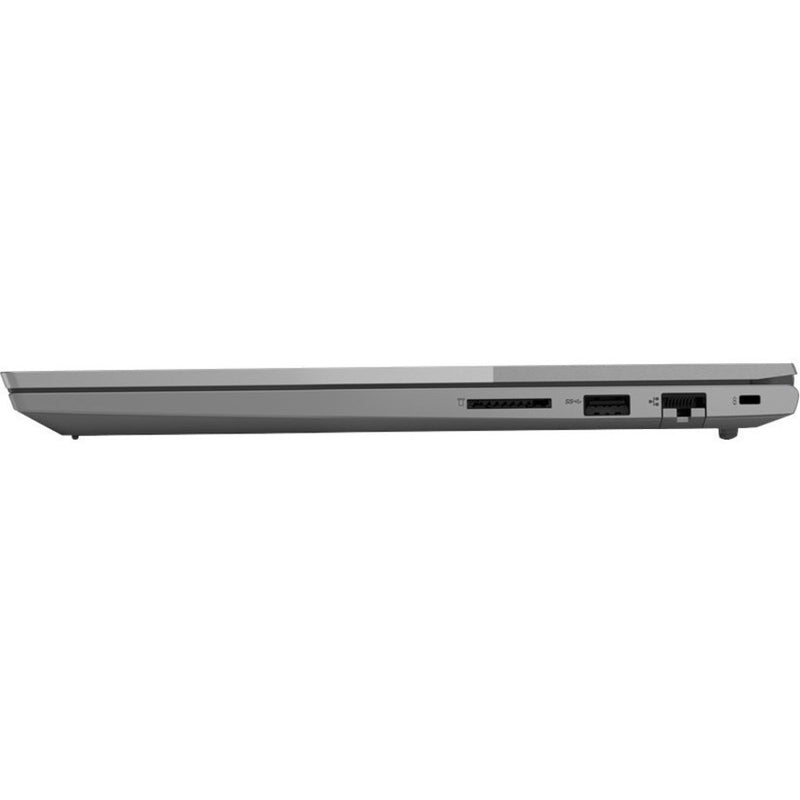 Right side view of Lenovo ThinkBook 15 G3 ACL showing USB and network ports