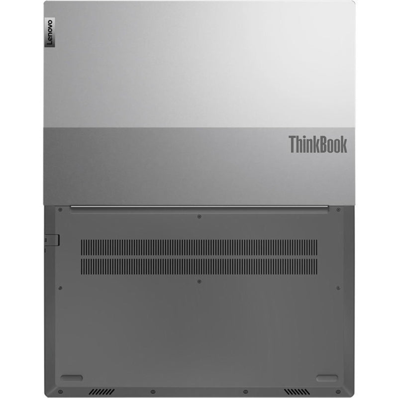 Bottom view of Lenovo ThinkBook 15 G3 ACL showing cooling vents