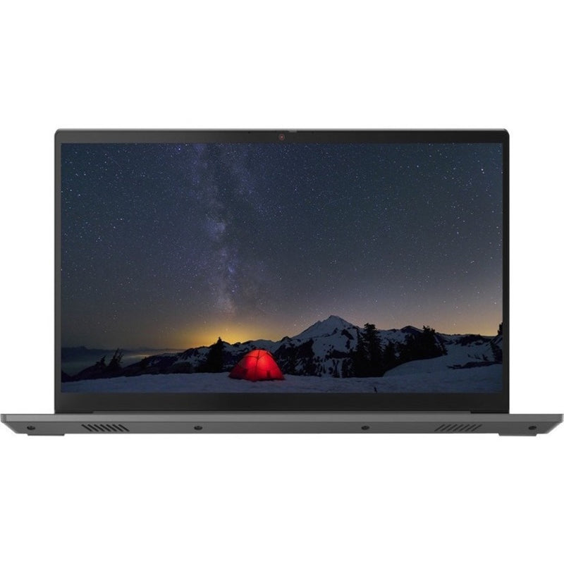 Lenovo ThinkBook 15 G3 ACL laptop showing vibrant display with night sky scenery