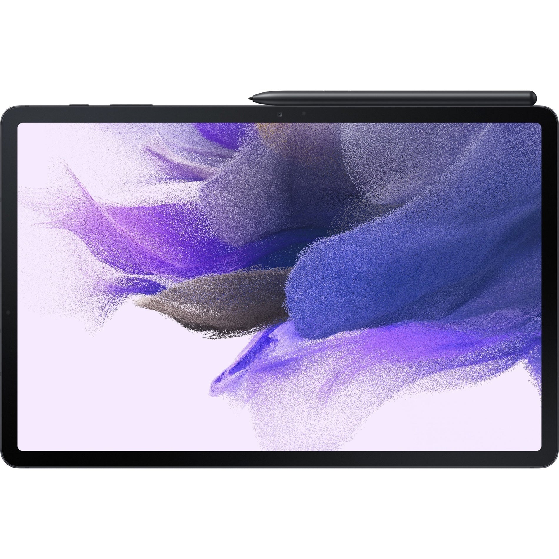 Samsung SM-T733NZKAXAR Galaxy Tab S7 FE 64GB Mystic Black (Wi-Fi), 12.4" WQXGA Display, Snapdragon 750G 5G, 4GB RAM, Android 11 Tablet