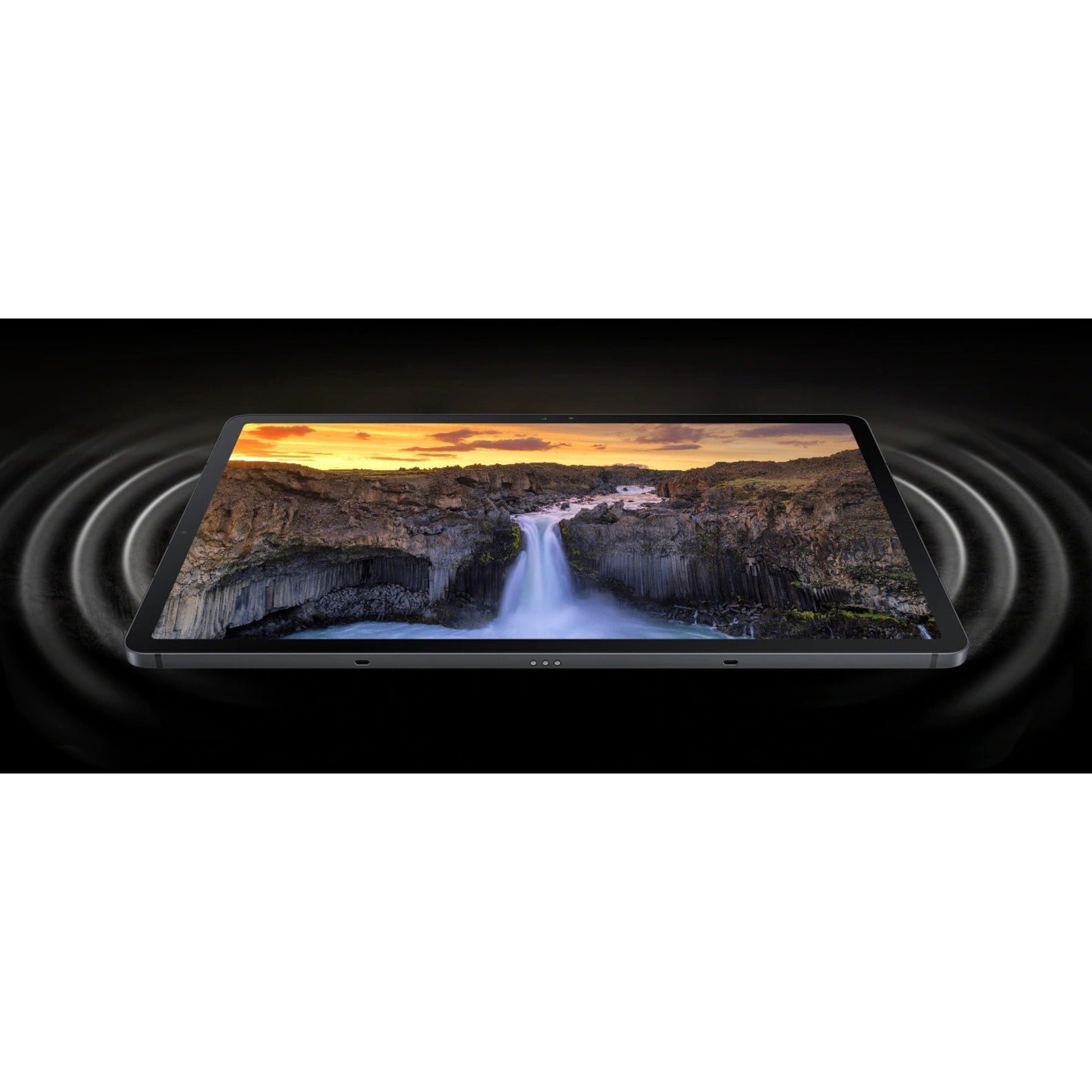 Samsung SM-T733NZKAXAR Galaxy Tab S7 FE 64GB Mystic Black (Wi-Fi), 12.4" WQXGA Display, Snapdragon 750G 5G, 4GB RAM, Android 11 Tablet