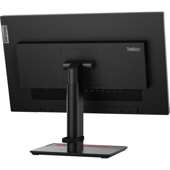 Lenovo 62D9GAR6US ThinkVision T24m-20 Widescreen LCD Monitor, FHD 1920 x 1080, Near-Edgeless, Webcam, Microphone, USB Hub