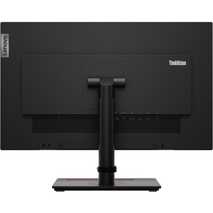 Lenovo 62D9GAR6US ThinkVision T24m-20 Widescreen LCD Monitor, FHD 1920 x 1080, Near-Edgeless, Webcam, Microphone, USB Hub