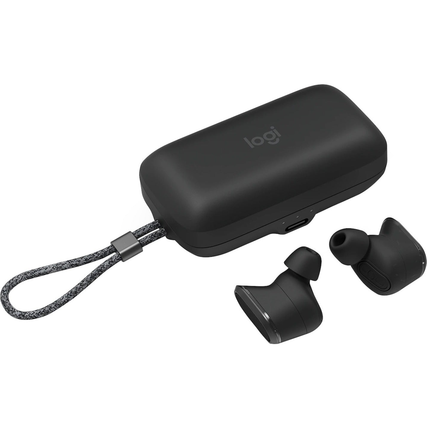 Logitech 985-001081 Zone True Wireless Earbuds Active Noise Cancelling Wireless Charging