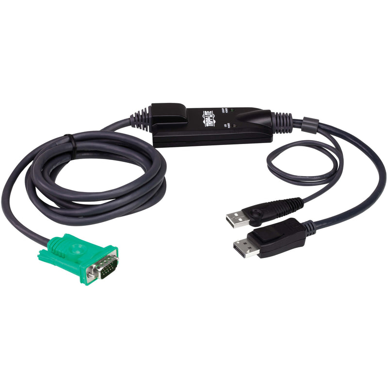 Full length view of Tripp Lite P778-006-DP KVM cable kit showing integrated design