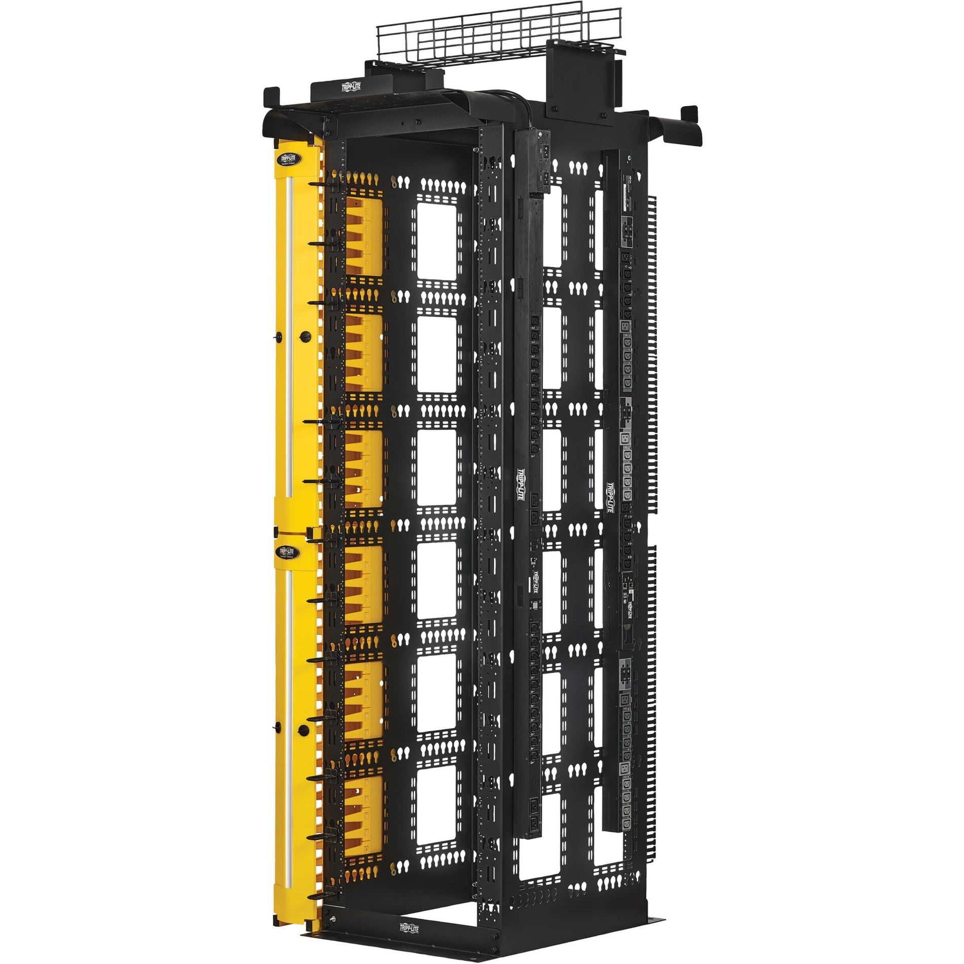 Tripp Lite SmartRack 45U Heavy-Duty 2-Post Open Frame Rack, 24-Inch Deep (SR2POSTDP24HD) Alternate-Image7 image