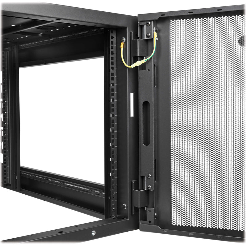 Close-up of cable routing and grounding features of SRTH12UB