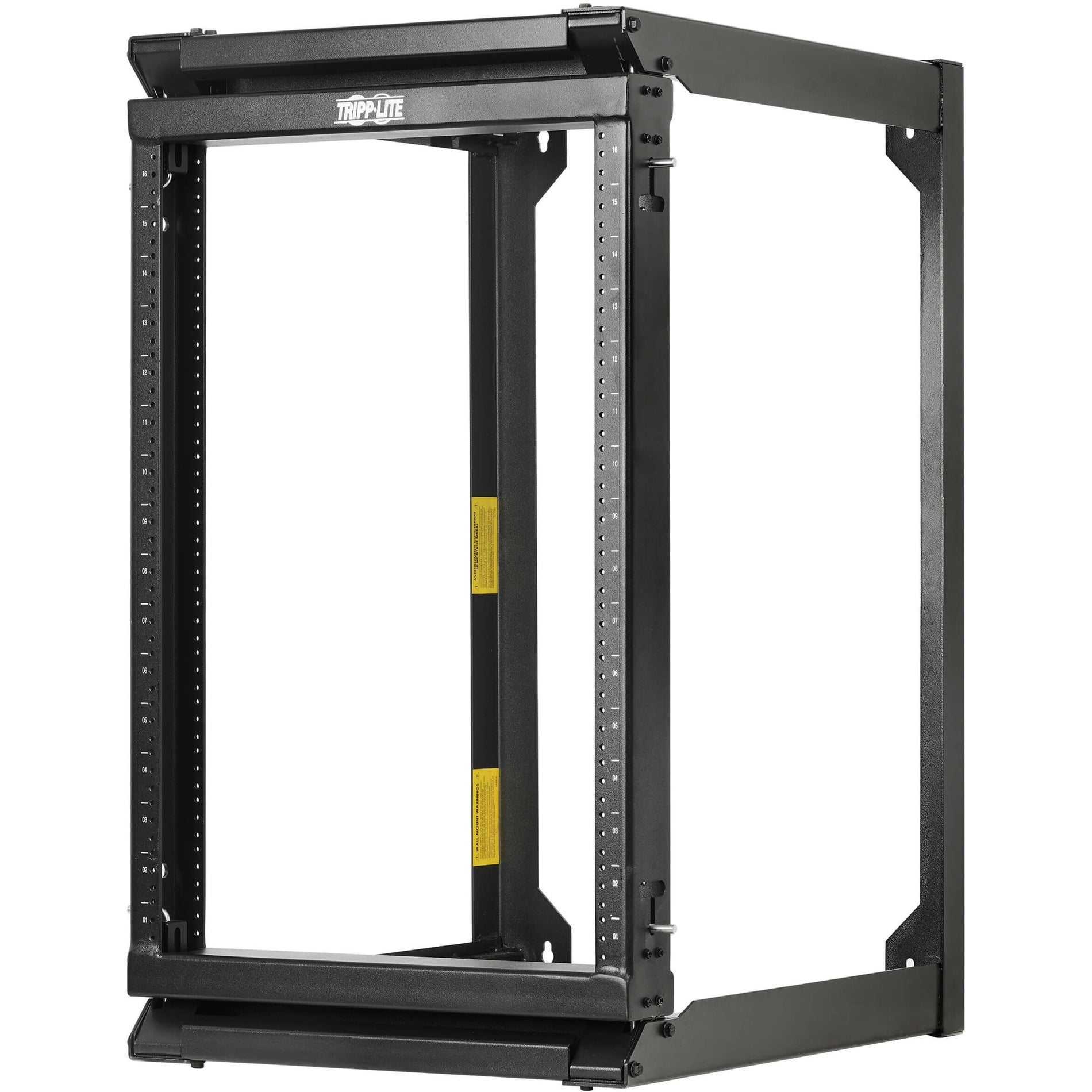 Tripp Lite SRWO16US SmartRack 16U Wandmontage 2-Post Open Frame Rack Scharnierende Voorkant Zwaar Uitgevoerd