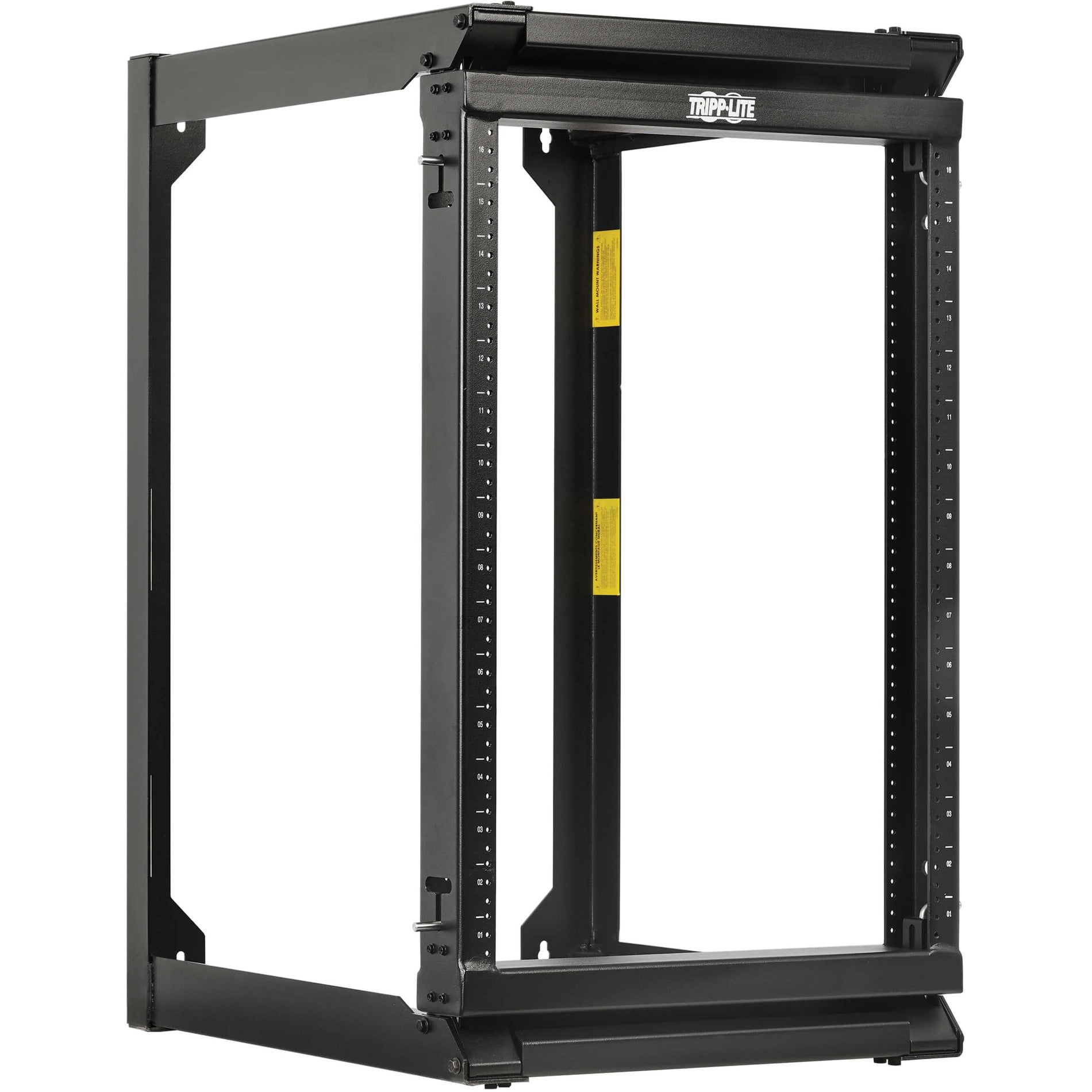 Tripp Lite SRWO16US SmartRack 16U Wandmontage 2-Post Open Frame Rack Scharnierende Voorkant Zwaar Uitgevoerd