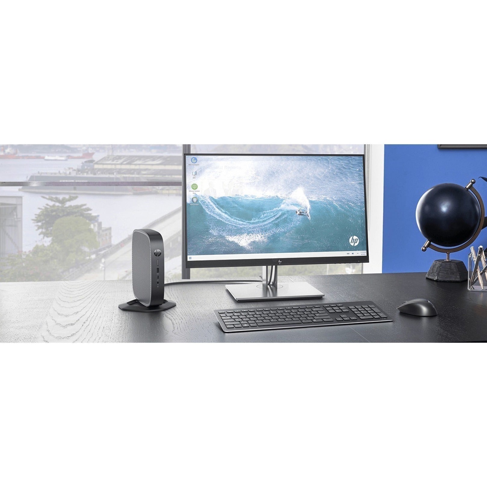 HP t540 Thin Client Bundle - Dual-core, 8GB RAM, 64GB Flash, Windows 10 IoT Enterprise [Discontinued]