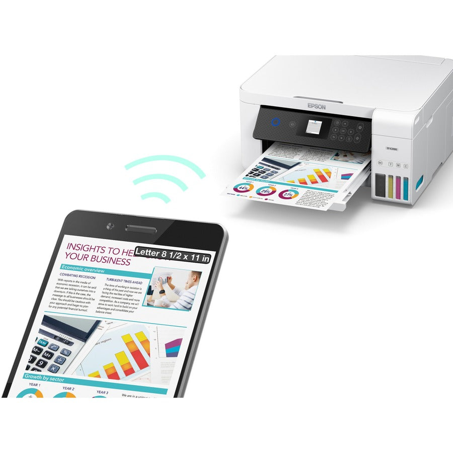 ST-C2100 demonstrating wireless printing from mobile device-alternate-image8