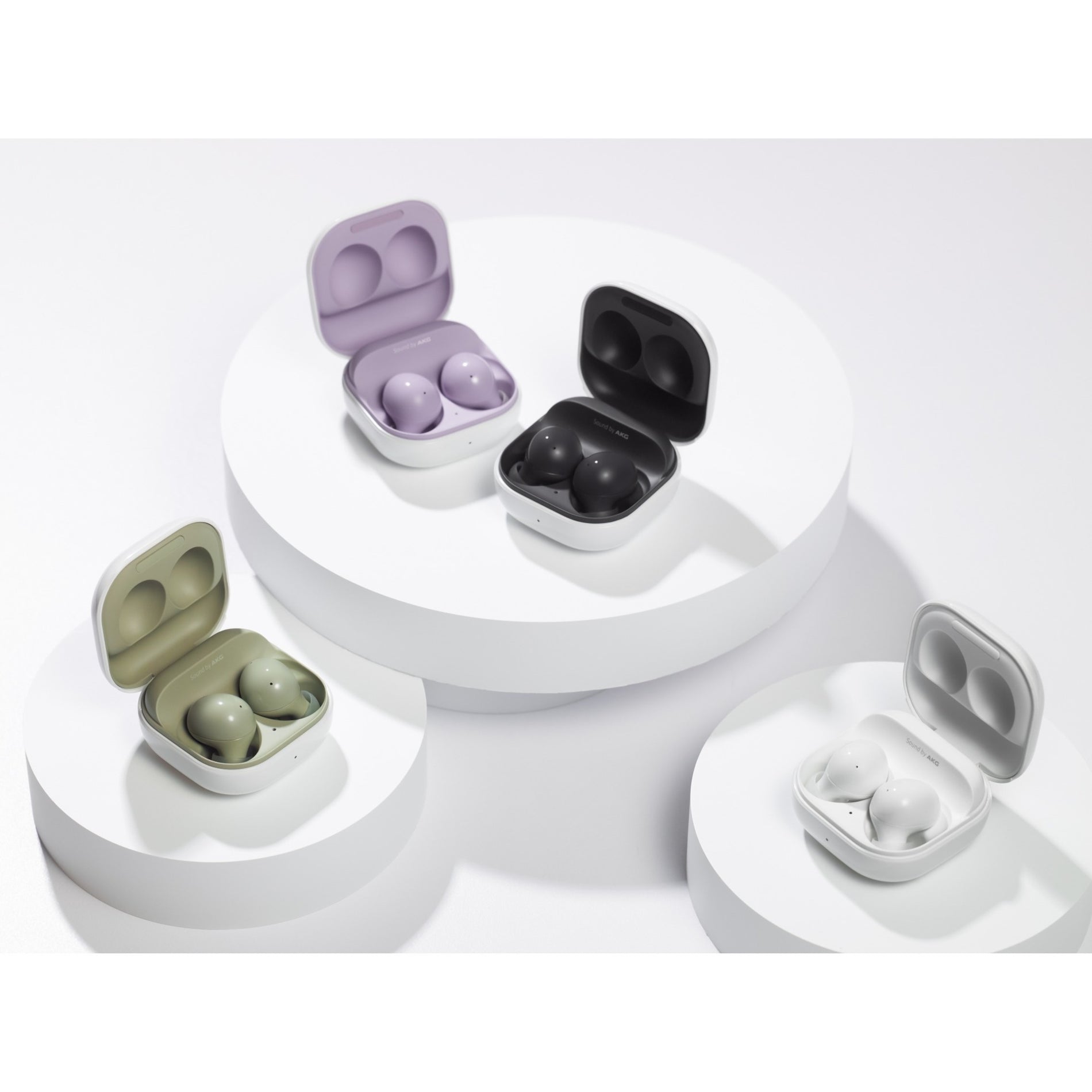 Samsung SM-R177NLVAXAR Galaxy Buds2, True Wireless Earbuds with Active Noise Canceling, Lavender