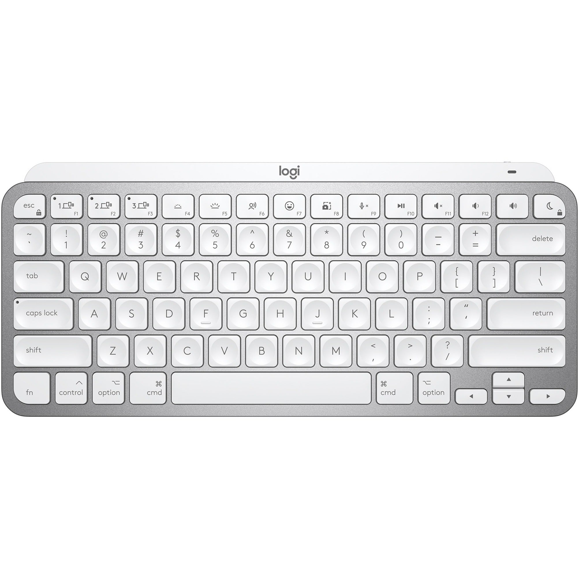 Clavier éclairé sans fil minimaliste Logitech 920-010389 MX Keys Mini pour MAC