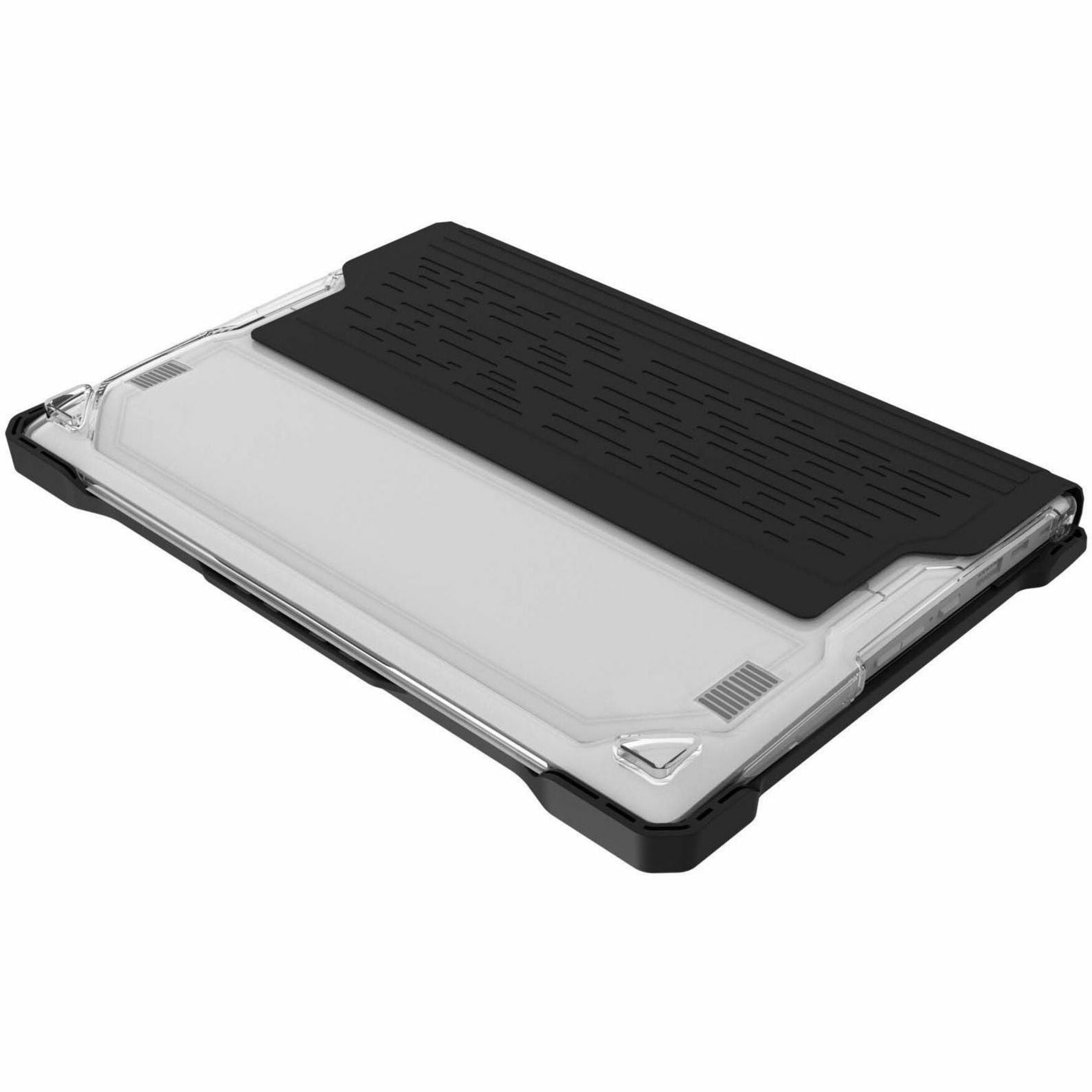 Maxcases Extreme Shell-L for Dell 3100 Chromebook 2:1 Convertible 11.6 Black/Clear