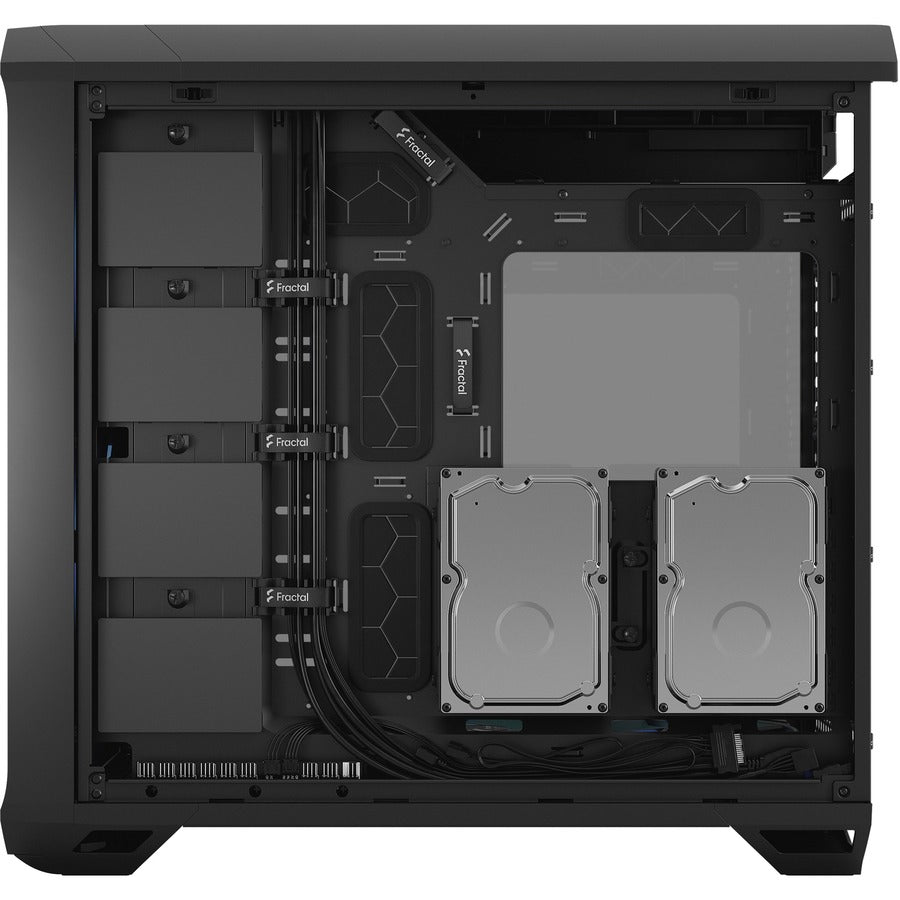 Fractal Design FD-C-TOR1A-04 Torrent Black RGB TG Light Tint Computer Case, Steel, Tempered Glass, 6 Expansion Bays, 7 Expansion Slots