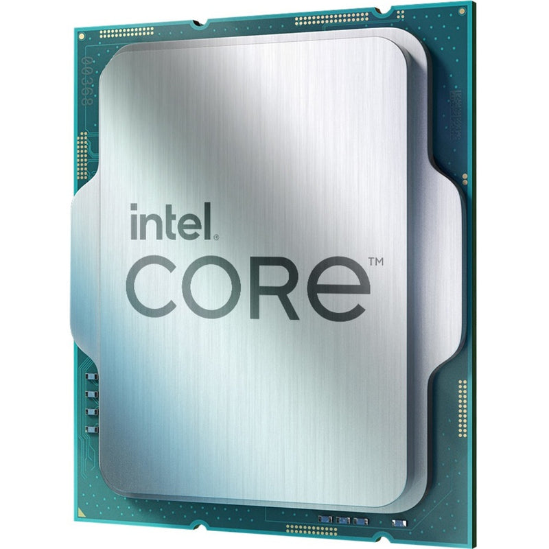 Angled view of Intel Core i9-12900K processor showing construction details