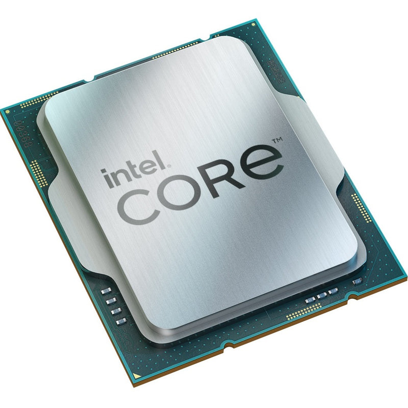 Detailed view of Intel Core i9-12900K processor surface