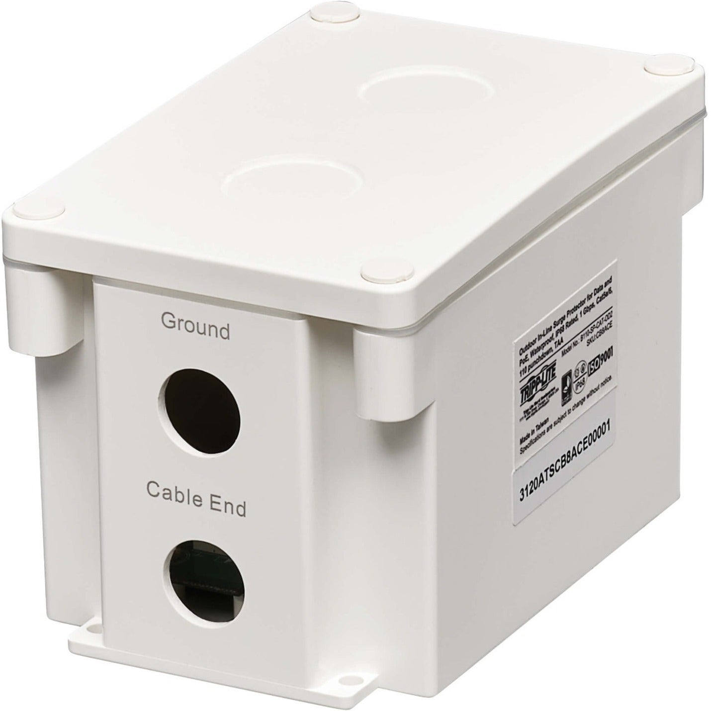 Tripp Lite: トリップライト B110-SP-CAT-OD2 Surge Protector Module: B110-SP-CAT-OD2 サージプロテクターモジュール TAA Compliant: TAA 準拠 2 Year Warranty: 2年間保証 Ethernet Dataline Protection: イーサネットデータライン保護