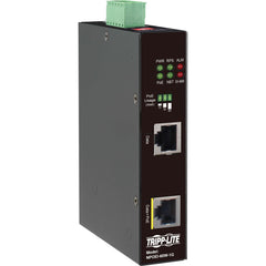 Tripp Lite NPOEI-60W-1G PoE Injector, 60W Power Over Ethernet, Gigabit Network Compatible, Supports Surveillance Camera, VoIP Phone, Access Point, TAA Compliant, RoHS, Black - N POEI-60W-1G (3 Year Warranty)