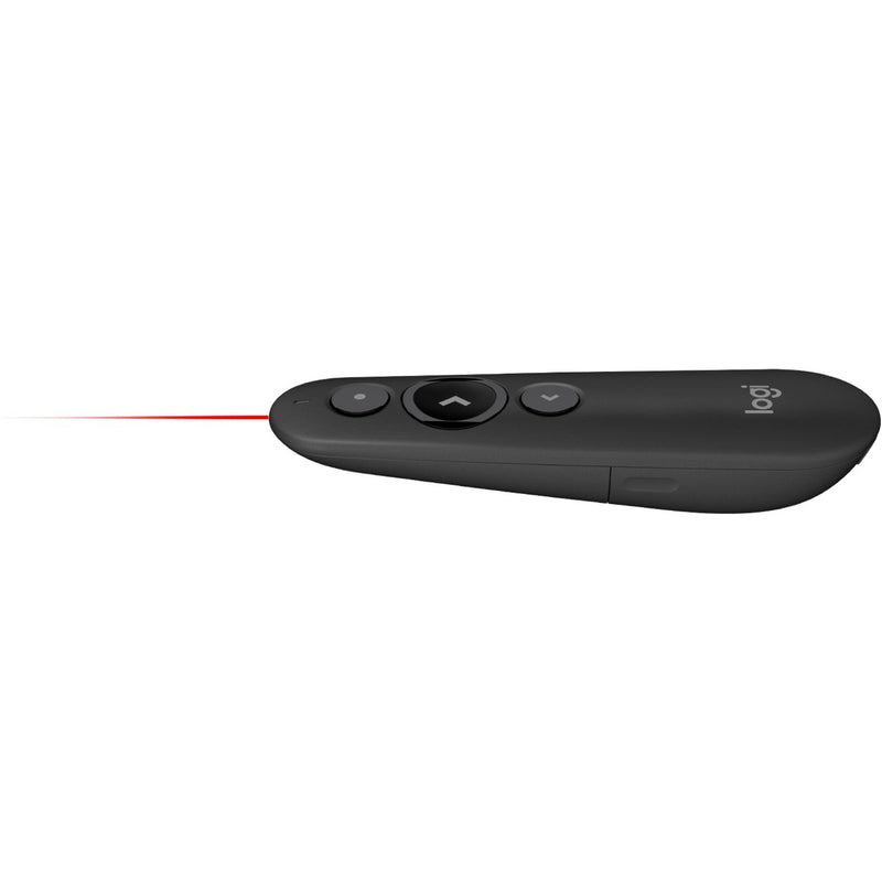 R500s remote demonstrating laser pointer functionality