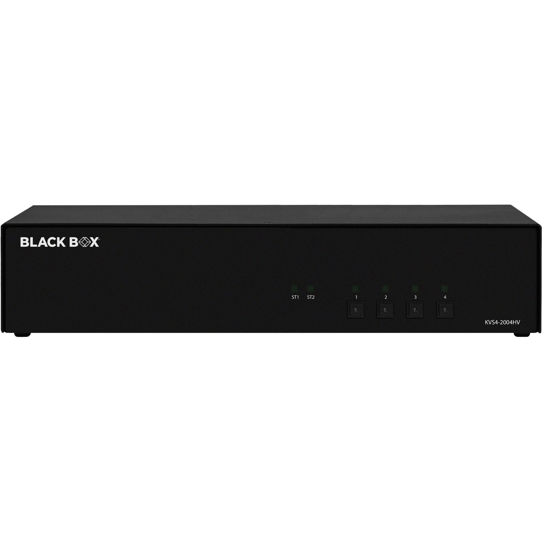 Black Box KVS4-2004HV Secure KVM Switch - FlexPort HDMI/DisplayPort, 3840 x 2160, 1 Year Warranty, TAA Compliant, USB, 6 USB Ports