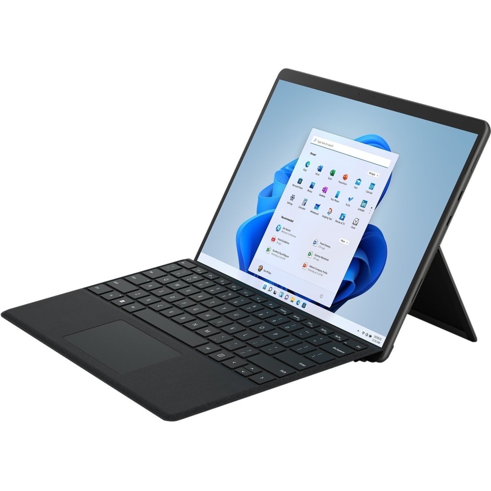 Microsoft 8PY-00046 Surface Pro 8 Tablet, Core i7, 16GB RAM, 512GB SSD, Windows 10