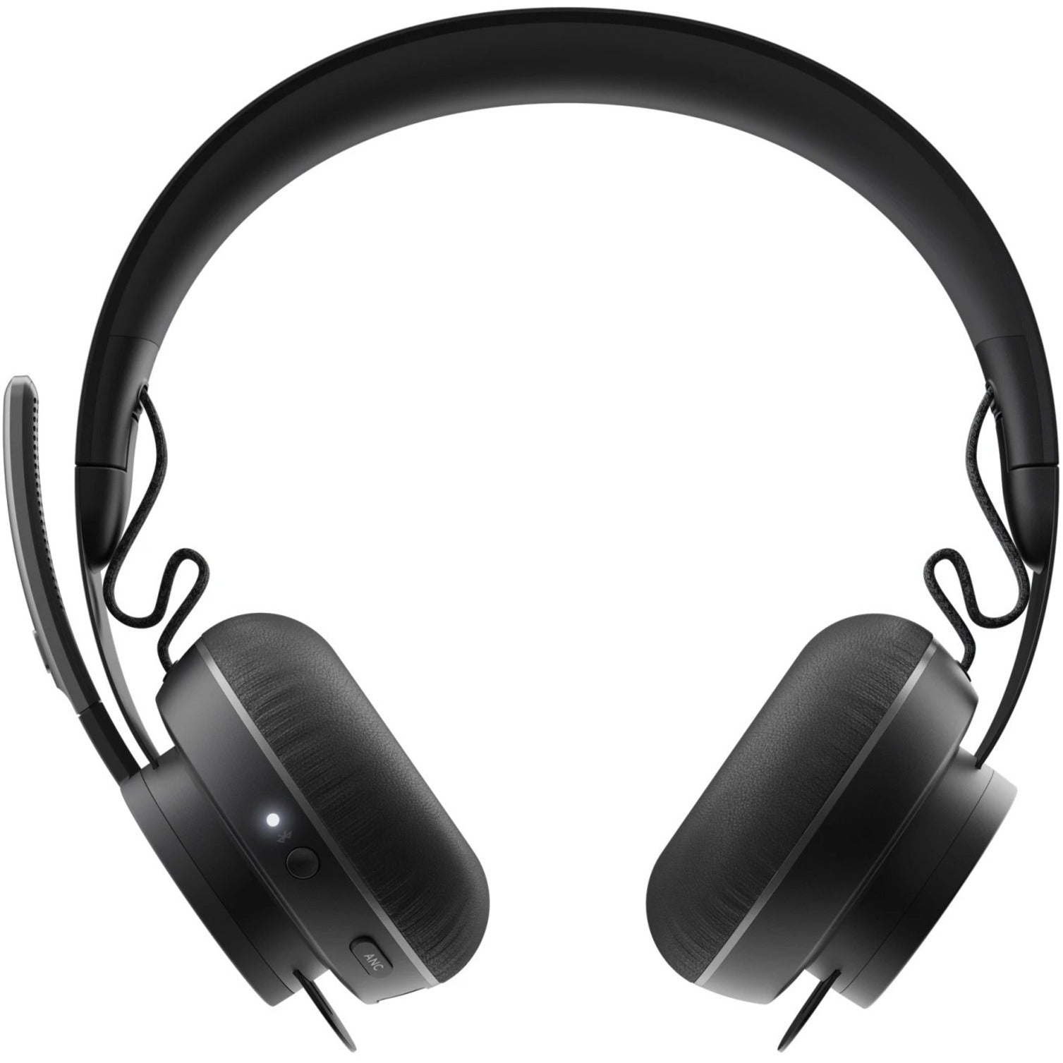 Top view of Logitech Zone Wireless Headset showing both ear cups-alternate-image2