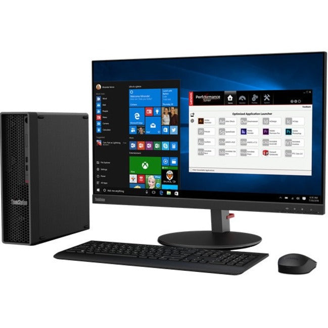 Lenovo 30E50012US ThinkStation P350 Workstation, Core i5, 8GB RAM, 256GB SSD, Windows 10 Pro