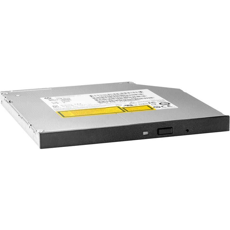 HP Z2 SFF DVD-Writer 9.5mm slim optical drive in silver and black, showing the front loading slot and eject button