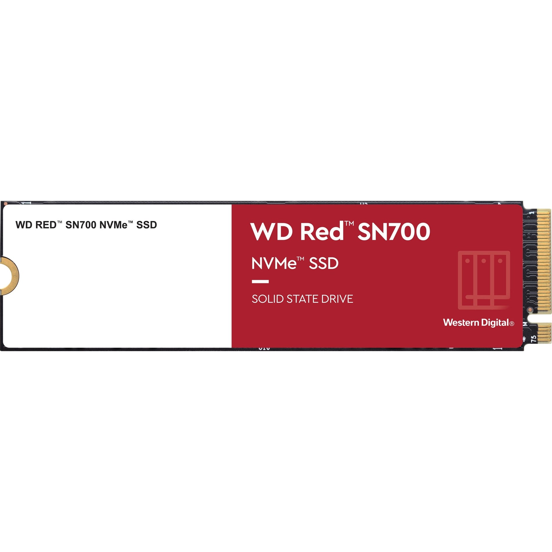 Western Digital WDS500G1R0C Red SN700 NVMe SSD, 500GB Storage Capacity, 5 Year Warranty