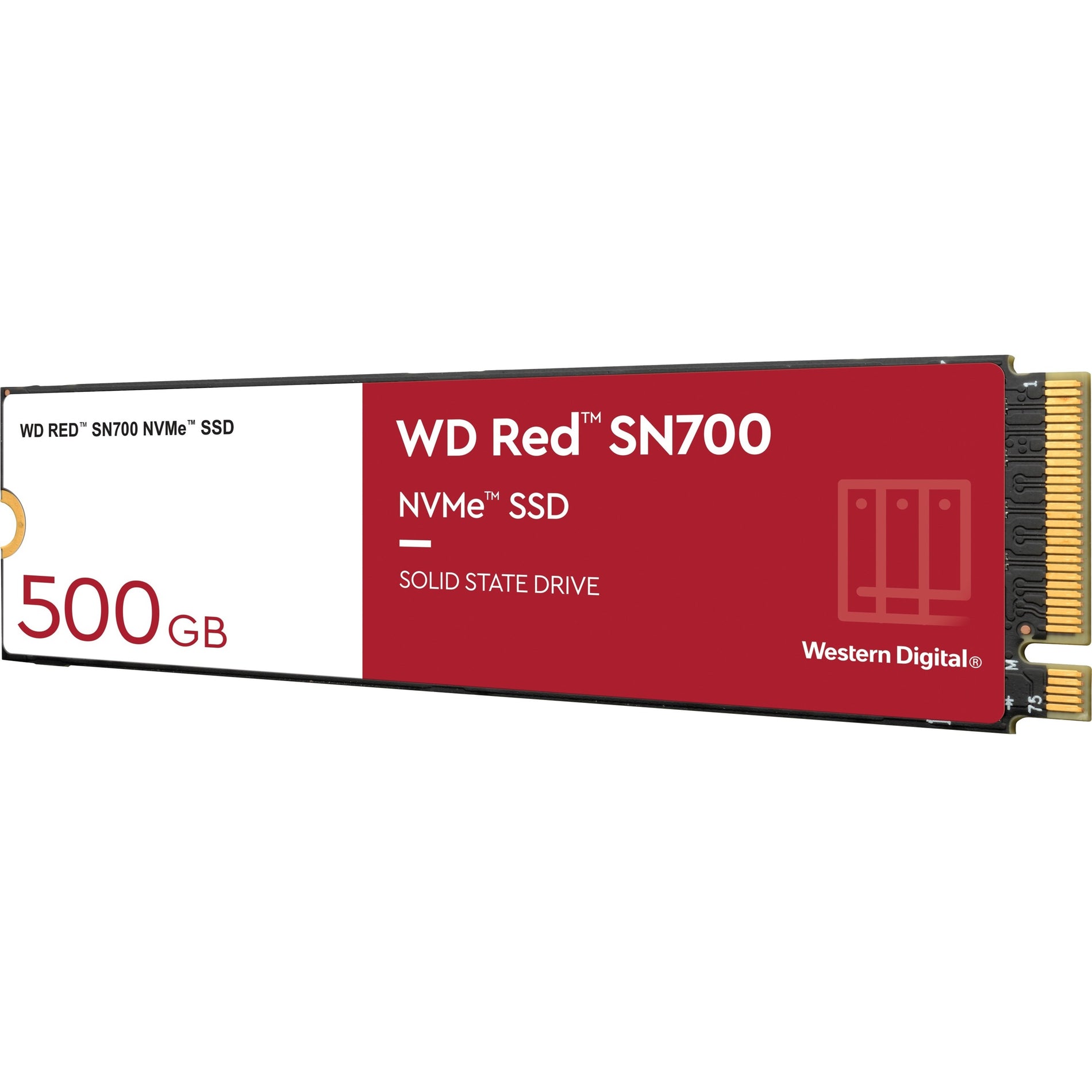 Western Digital WDS500G1R0C Red SN700 NVMe SSD, 500GB Storage Capacity, 5 Year Warranty