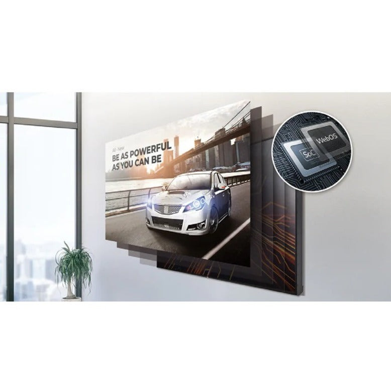 Video wall displaying automotive advertisement with webOS integration-alternate-image14