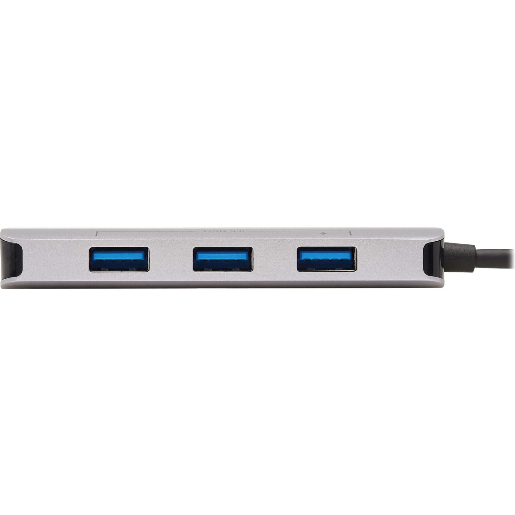 محول USB/Firewire من تريب لايت U460-003-3AGALC 3-بوابة USB-C، 3 منافذ USB 3.2، 1 منفذ Thunderbolt