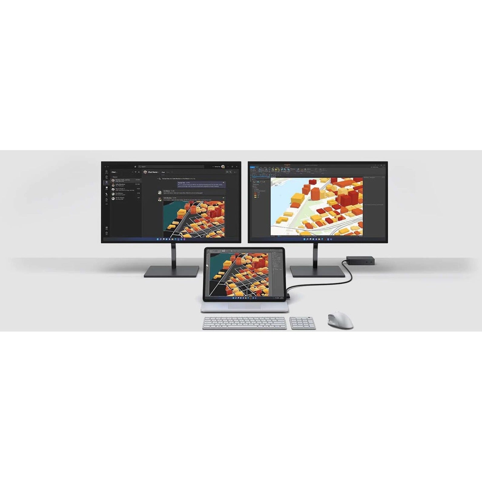 Microsoft Surface Laptop Studio - Ordinateur portable 2-en-1 avec Core i7 16 Go de RAM SSD de 512 Go Windows 11 Pro Discontinued