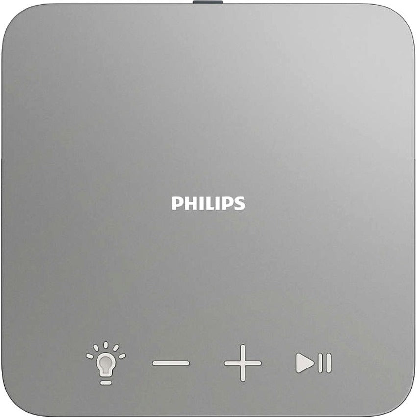 Philips TAW6205/37 Wireless Home Speaker with Built-In LED Light, Gray - 40W RMS Output Power, DTS Play-Fi, Wireless Speaker