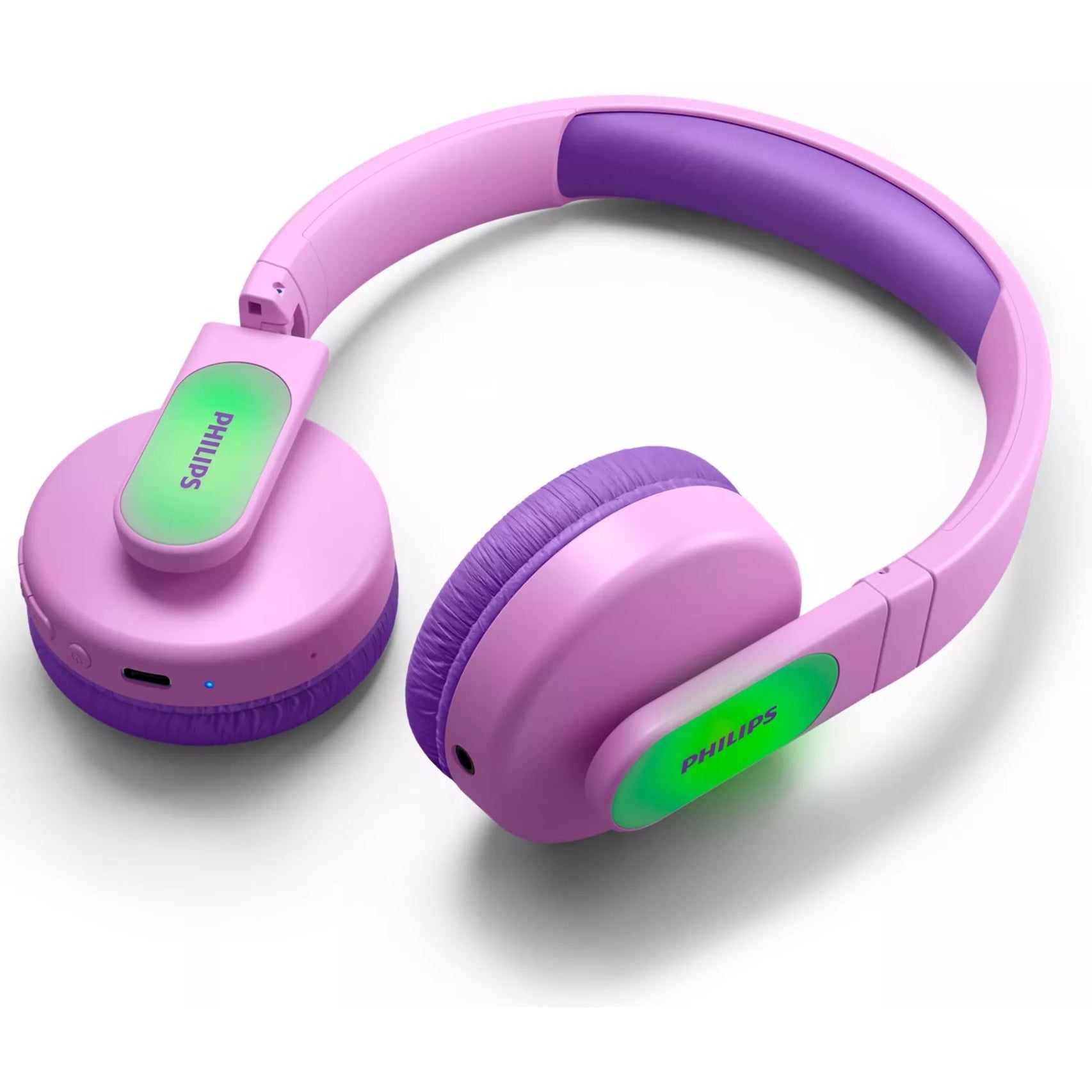 Philips TAK4206PK/00 Headset, Binaural On-ear Bluetooth Stereo, Pink, 28 Hour Battery