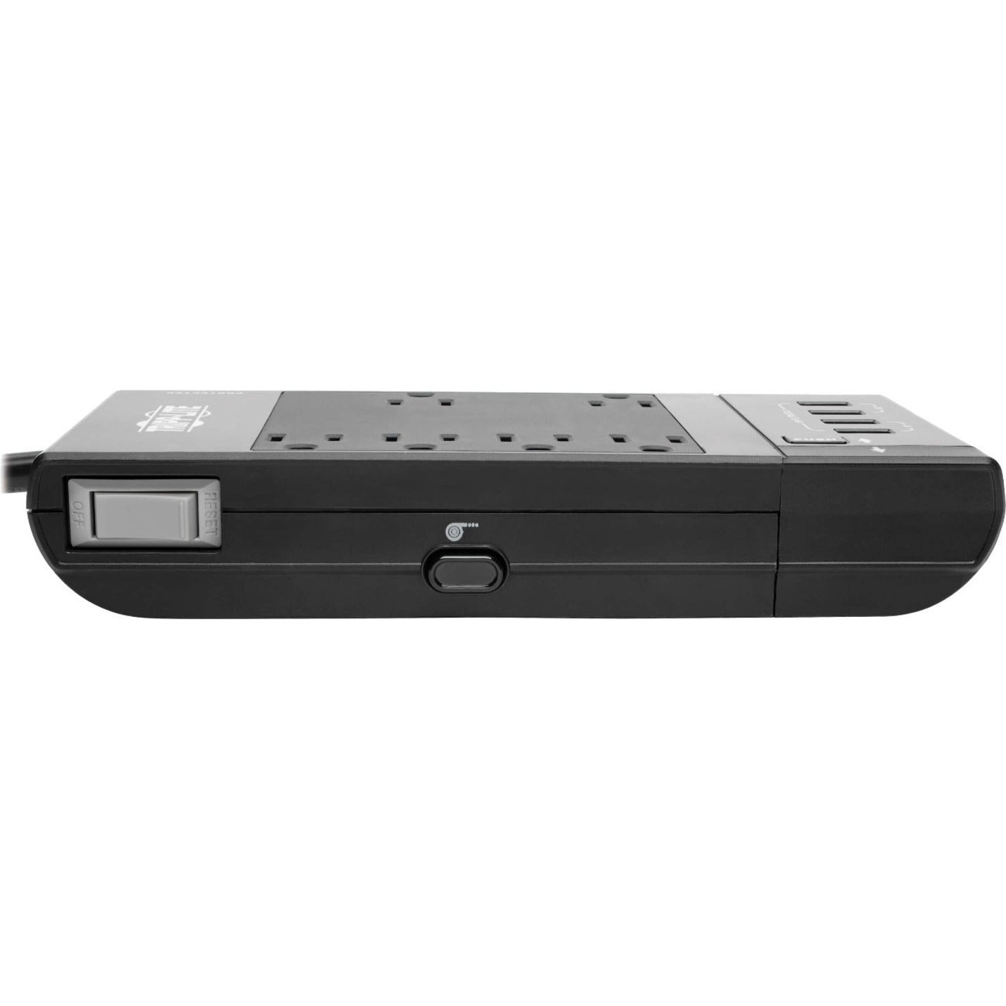 Tripp Lite TLP68UBAM Sicuro-IT 10-Prese di Sovratensione/Protettore 4 USB 6 NEMA 5-15R