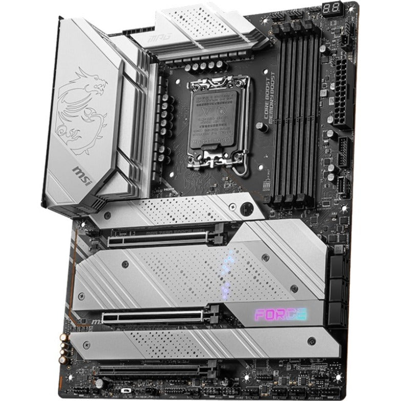 MSI Z690FORCEWIFI MPG ATX Gaming Motherboard DDR5 Intel WIFI6E, 7.1 Audio, HDMI, USB 3.2, 128GB RAM Support