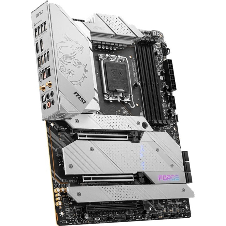 MSI Z690FORCEWIFI MPG ATX Gaming Motherboard DDR5 Intel WIFI6E, 7.1 Audio, HDMI, USB 3.2, 128GB RAM Support