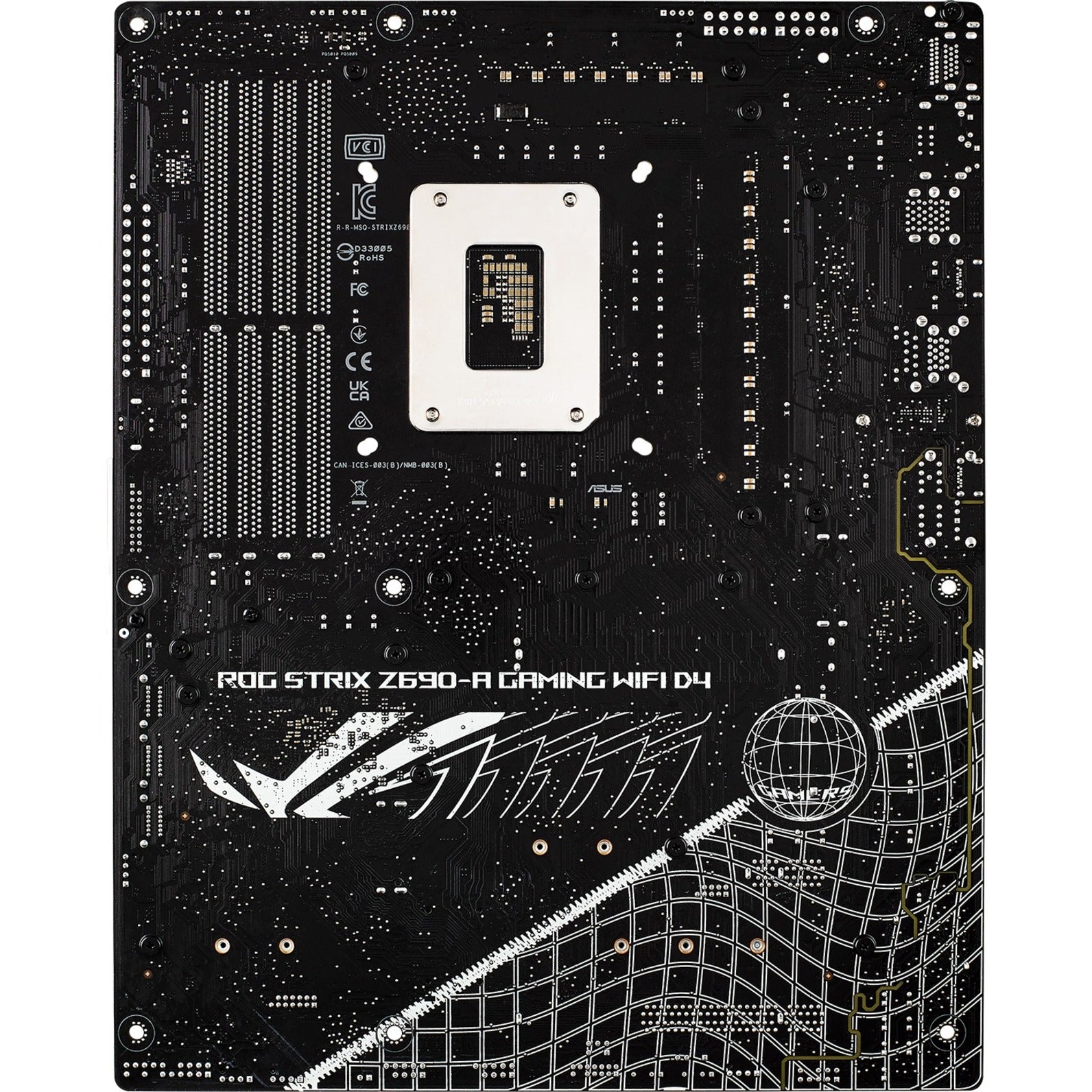 Asus ROGSTRIXZ690AGAMINGWIFID4 Strix Z690-A GAMING WIFI D4 Desktop Motherboard - Intel Z690 Chipset, Socket LGA-1700, Intel Optane Memory Ready, ATX