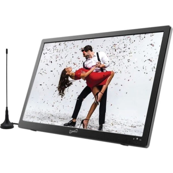 Supersonic 13.3” Portable LED TV with HDMI 12 Volt AC/DC SC-1310TV 