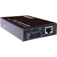 Tripp Lite N784-H01-SCSM Transceiver/Media Converter Rame Rinforzato a Fibra Singolo-Modalità 10/100Base-TX 100Base-FX Fast Ethernet Conformi a TAA