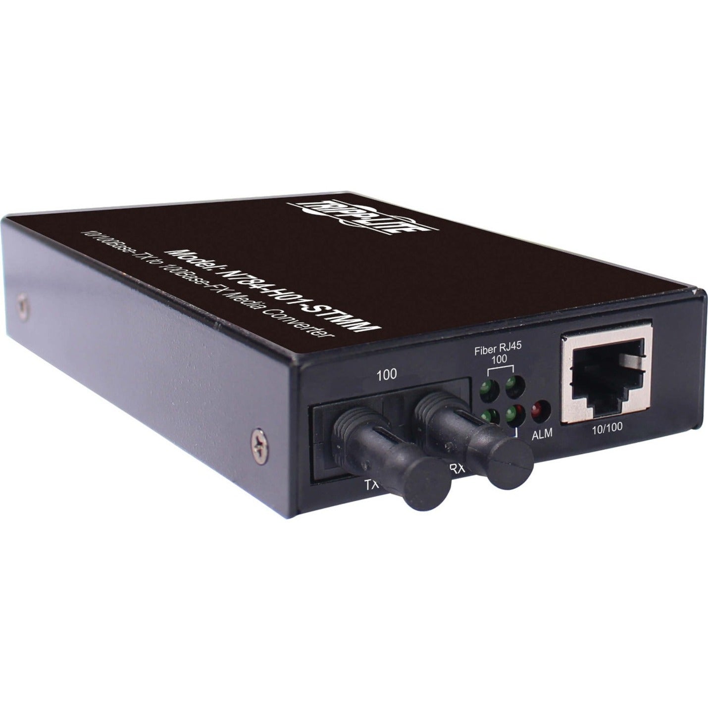 Tripp Lite N784-H01-STMM Transceiver/Media Converter 10/100Base-TX 100Base-FX Fast Ethernet Multi-mode 1.24 Mile