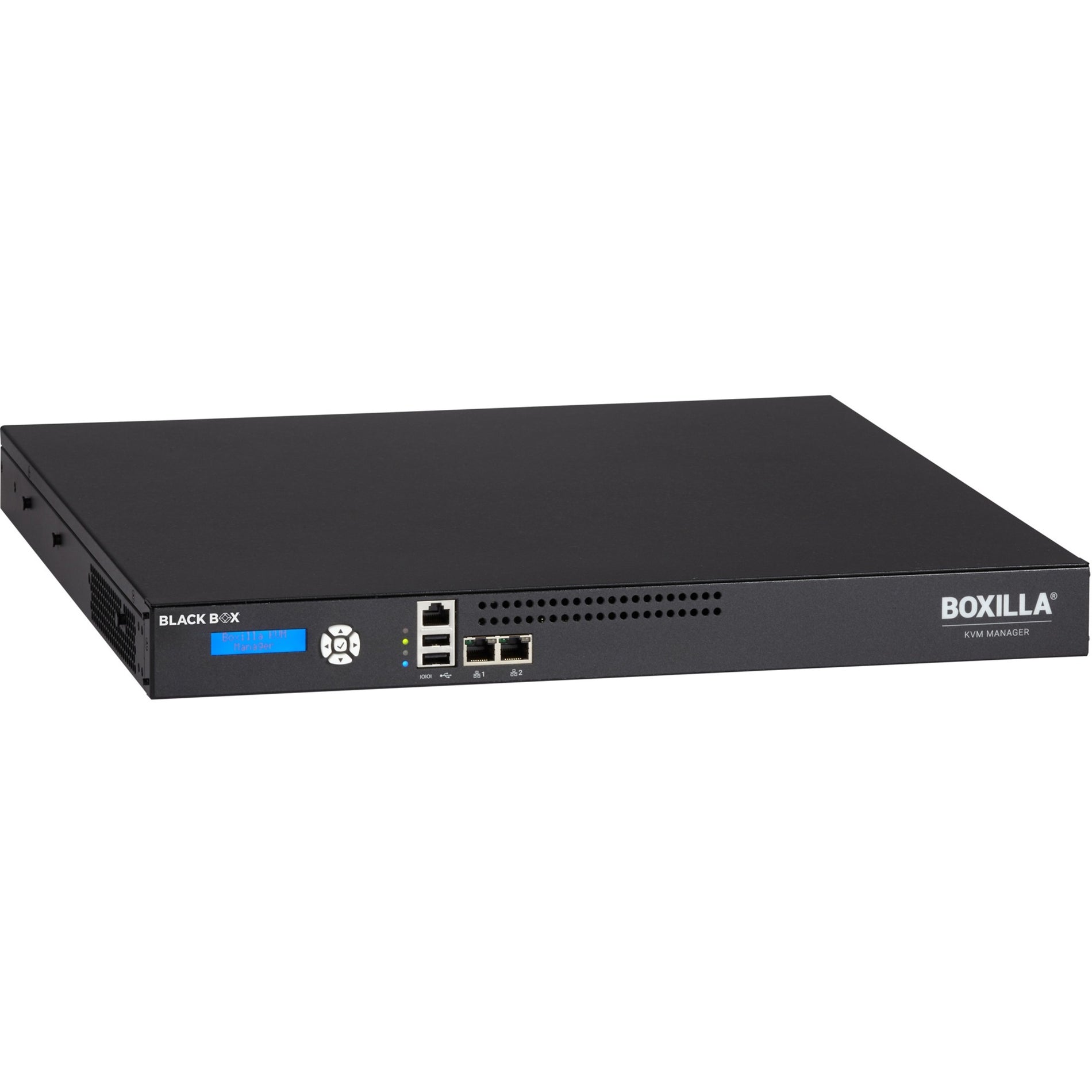 Black Box BXAMGR-R2-225 Boxilla KVM Manager with 225-Device License, USB, Network (RJ-45), TAA Compliant, RoHS 2, RoHS, WEEE, Rack-mountable, 1U