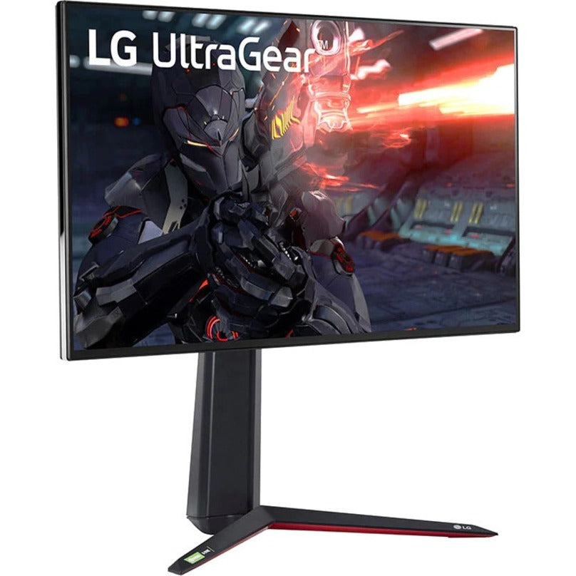 LG 27GN950-B.AUS UltraGear 27" Gaming LCD Monitor, 4K UHD, FreeSync Premium Pro, 1ms GTG, Nano IPS Technology