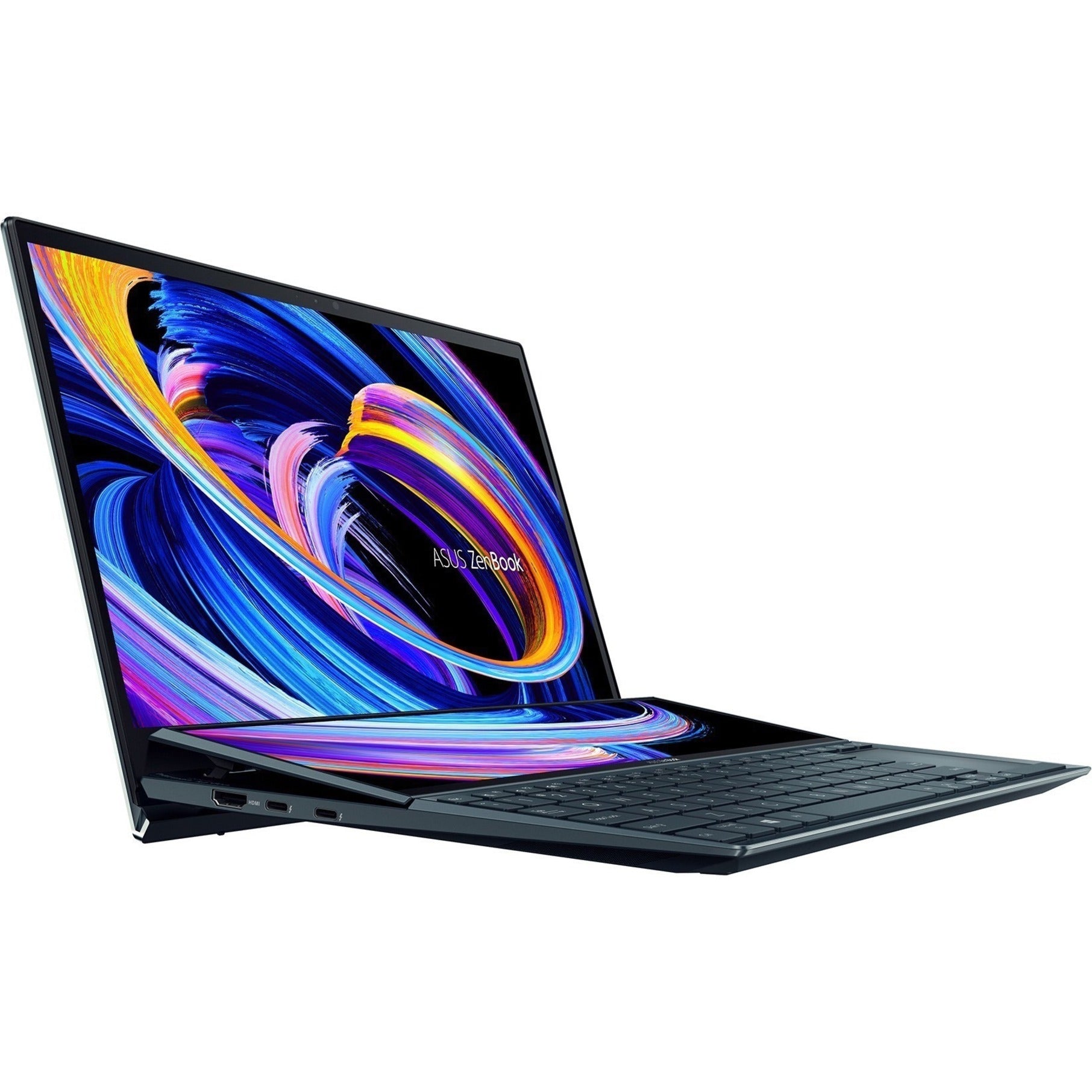 Asus UX482EAR-EB51T ZenBook Duo 14 14" Touchscreen Notebook, Intel Core i5 11th Gen, 8GB RAM, 512GB SSD, Celestial Blue