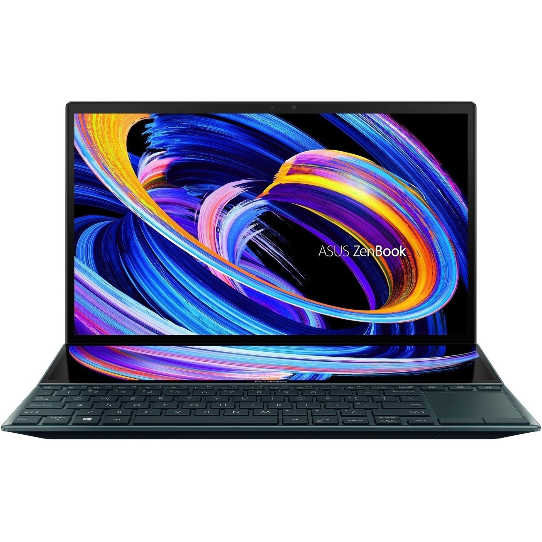 Asus UX482EAR-EB51T ZenBook Duo 14 14" Touchscreen Notebook, Intel Core i5 11th Gen, 8GB RAM, 512GB SSD, Celestial Blue